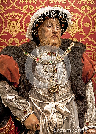 King Henry VIII Editorial Stock Photo