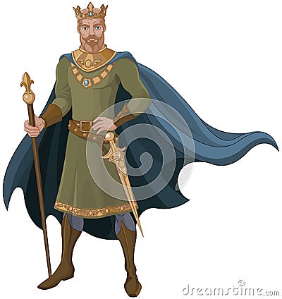 King Vector Illustration