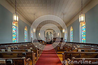 King Memorial Baptist Church Editorial Stock Photo