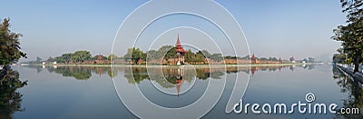 King Palace in Mandalay, Myanmar (Burma) Stock Photo