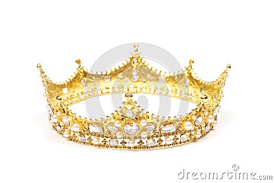 A King or Queens Crown Stock Photo