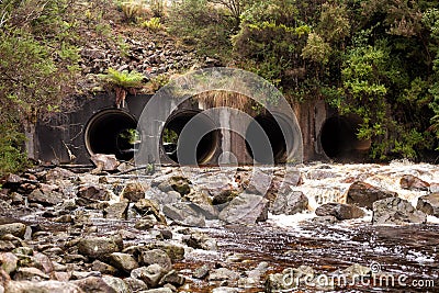 King River Tasmania Stock Photo