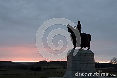 King Robert the Bruce Stock Photo