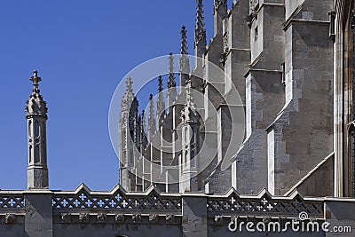 King's College Chapel Cambridge Stock Photo