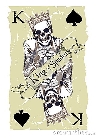 King Of Spades Royalty Free Stock Images - Image: 30219239