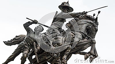 King of Thonburi statue Stock Photo