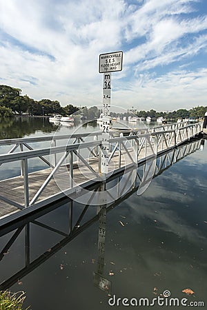 King Tide Editorial Stock Photo