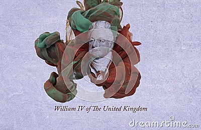 King William IV of the United Kingdom Editorial Stock Photo