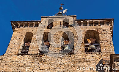 The kings crowns and the bells Editorial Stock Photo