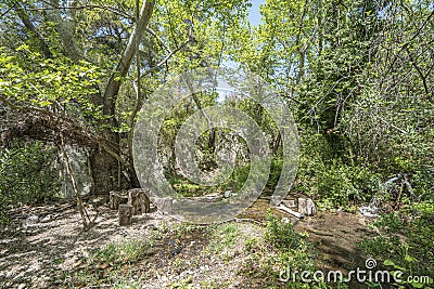 Kings pool, Kozan, Antalya Stock Photo