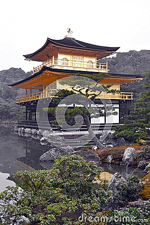 Kinkaku-ji, kyoto, Japan Stock Photo