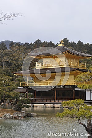 Kinkakuji, Kyoto, Japan Stock Photo