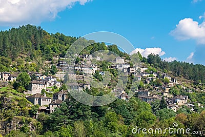 Kipi village. Central Zagoria, Greece Stock Photo