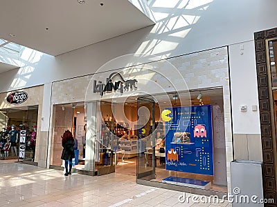 The Kipling storefront at the MIllenia Mall in Orlando, Florida Editorial Stock Photo