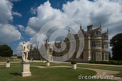 Kirby hall and grounds Stock Photo