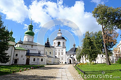 Kirillo-Belozersky monastery at summer. Stock Photo