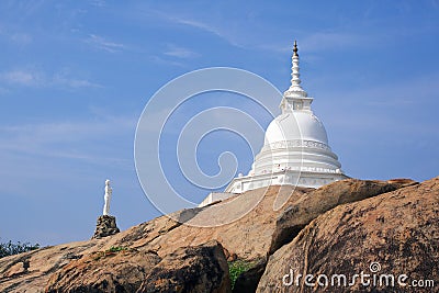 Kirinda stupa temple Stock Photo