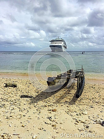 Kiriwina Island, Papua New Guinea. Stock Photo