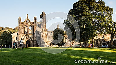 Kirkstall Abbey & x28;Leeds& x29; Editorial Stock Photo