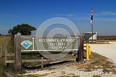 Kissimmee Prairie Preserve State Park Editorial Stock Photo