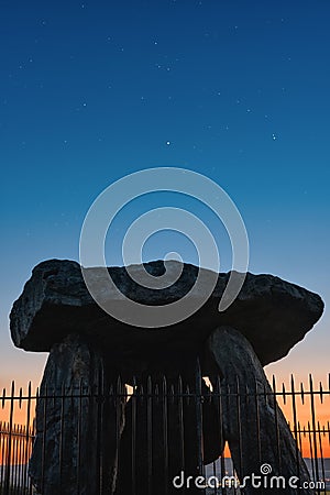 Kit's Coty House megalith monument in Kent, England Stock Photo