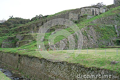 Kitazawa flotation plant at Sado Gold Mine in Sado island Stock Photo