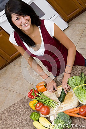 In the Kitchen Stock Photo