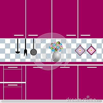 Kitchen Vector Illustration