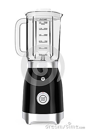 Kitchen Appliance Concept. Modern Electric Blender. 3d Rendering Stock Photo