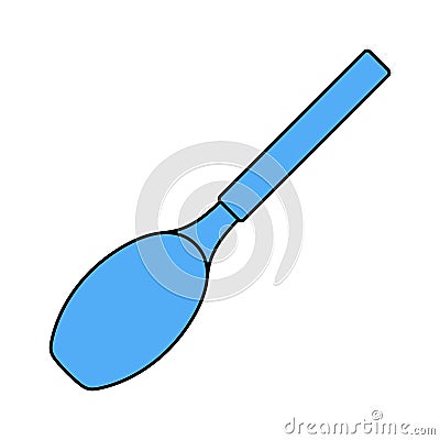 Kitchen cook spoon icon Vector Illustration