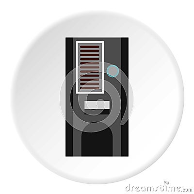 Kitchen cupboard icon, flat style Vector Illustration