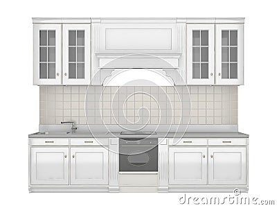 Kitchen furniture Stock Photo
