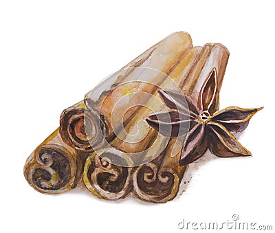 Kitchen herbs and spices banner. Stock Photo