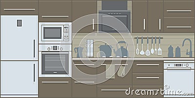 Kitchen Vector Illustration