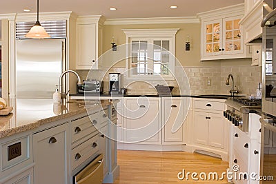 Kitchen Interior Stock Photo