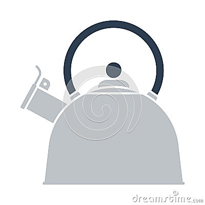 Kitchen Kettle Icon Vector Illustration