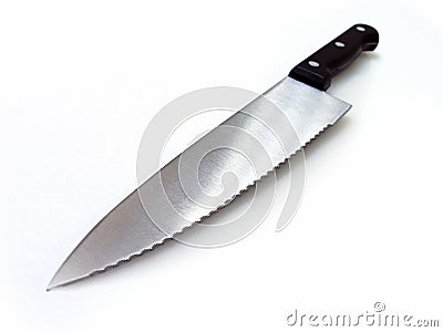 Kitchen Knife Stock Photo