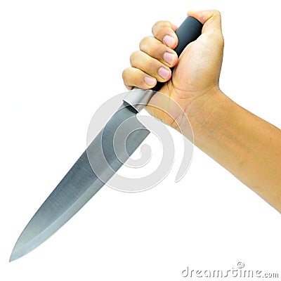 Kitchen knife. Stock Photo