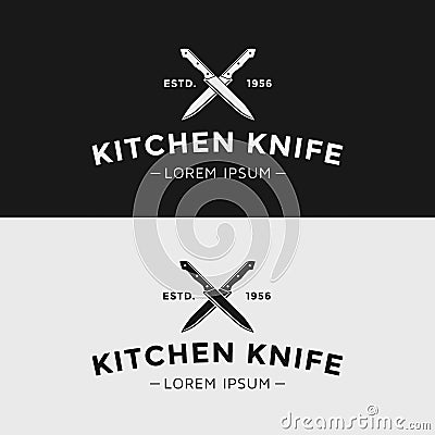 Kitchen knife Vector Illustration