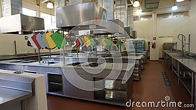 Kitchen laboratory Stock Photo