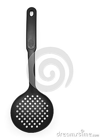 Kitchen Strainer Spoon Ladle Stock Photo