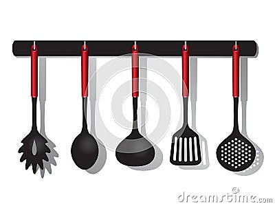 Kitchen tools Vector Illustration