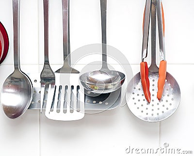 Kitchen utensils Stock Photo