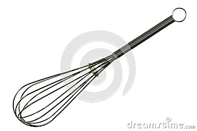 Kitchen Whisk Stock Photo