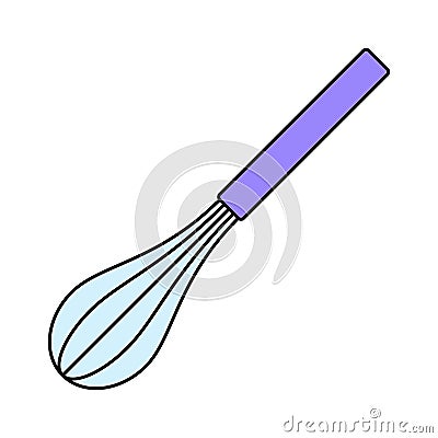 Kitchen whisk icon Vector Illustration