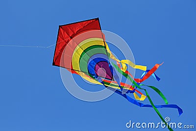 Kite in the sky Stock Photo