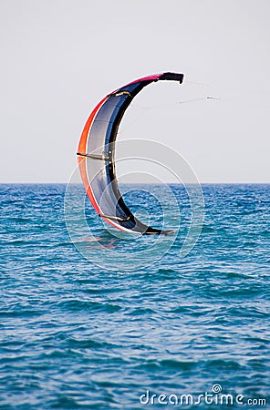 Kite on a water Stock Photo
