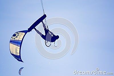 Kitesurfing Stock Photo