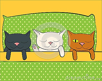 Kittens Vector Illustration