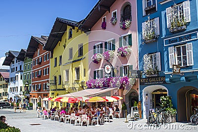 KITZBUHEL, AUSTRIA Editorial Stock Photo